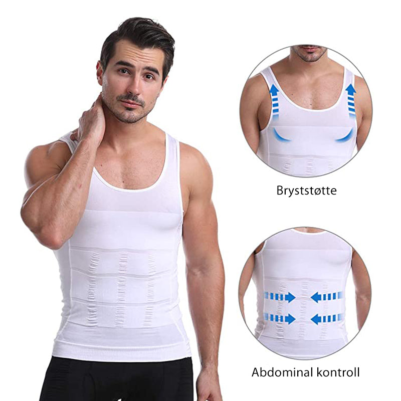 Body shaping summer vest for men - light and comfortable