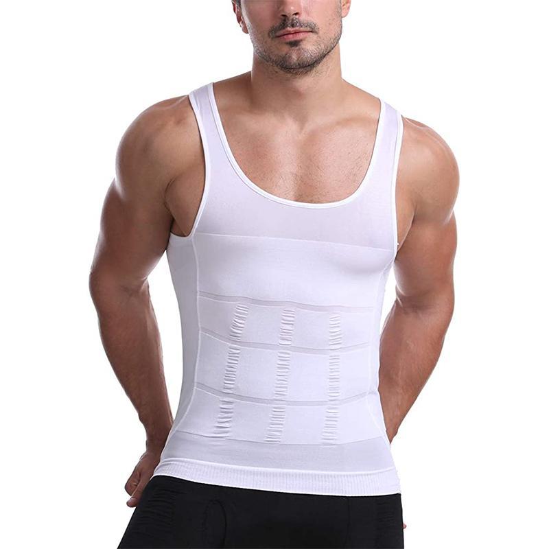 Body shaping summer vest for men - light and comfortable