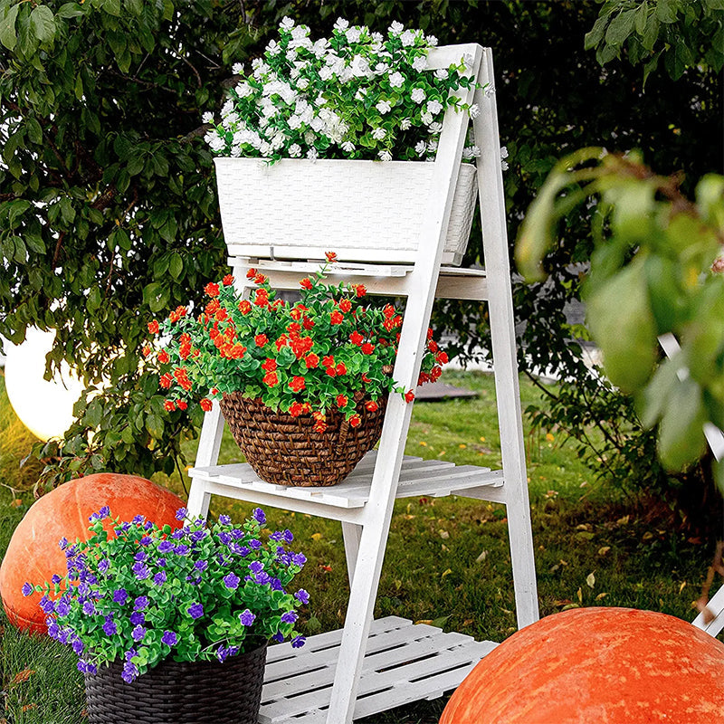 Artificial flowers for outdoor use - colorful decoration