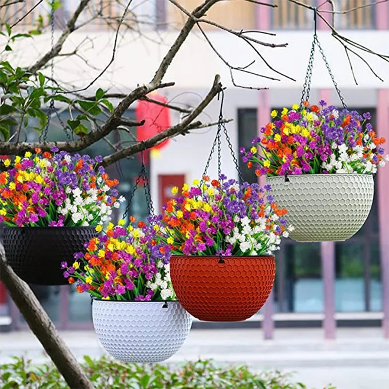 Artificial flowers for outdoor use - colorful decoration