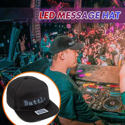 Led message hat - custom light messages