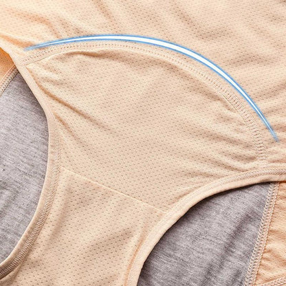 Leak-proof panties in three layers - women