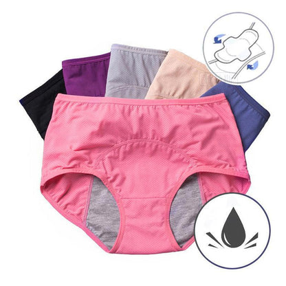 Leak-proof panties in three layers - women