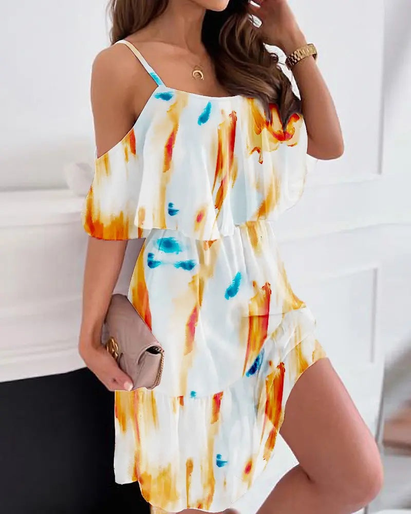 Nice summer dress with floral print