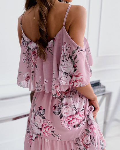 Nice summer dress with floral print