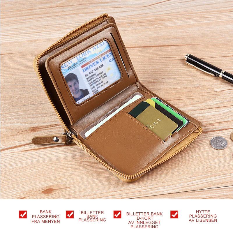 Men's rfid wallet - secure and stylish