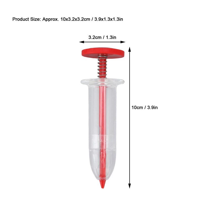 Mini seed spreader for precise sowing in the garden