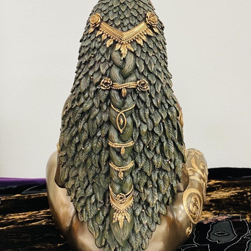 Mother earth goddess figure - art statue