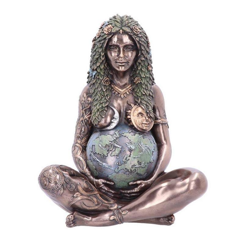 Mother earth goddess figure - art statue