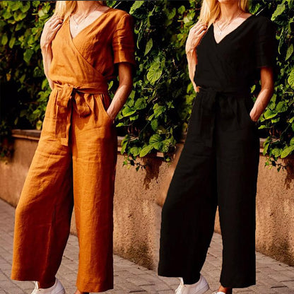 Fashion trends for women: jumpsuit with feminine design