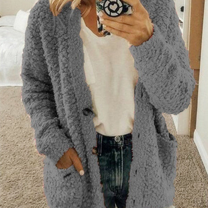 Soft casual winter coat