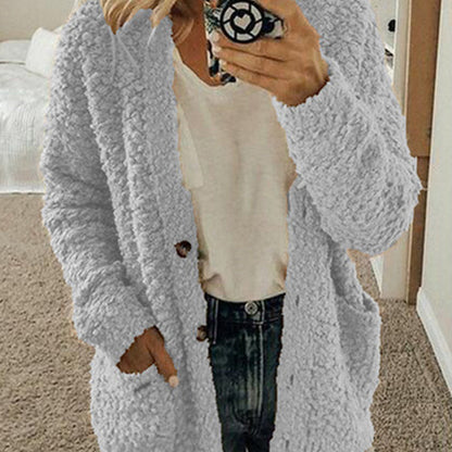 Soft casual winter coat