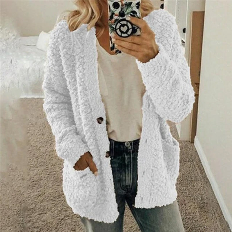 Soft casual winter coat