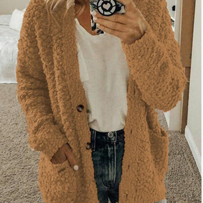 Soft casual winter coat