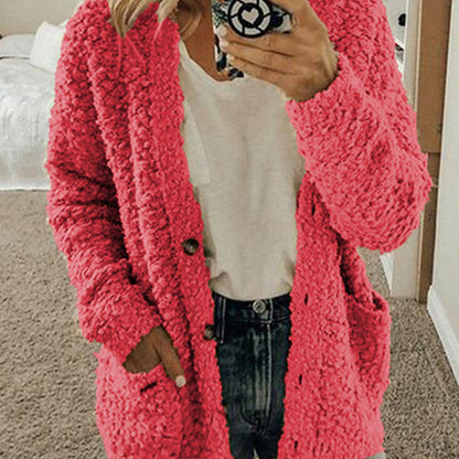 Soft casual winter coat