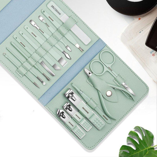 Nail clipper set for travel - 12/16 pieces