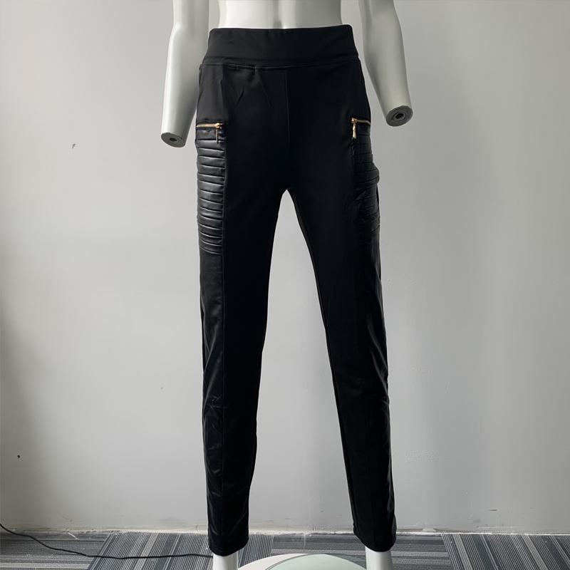 Women's PU Leather Pants