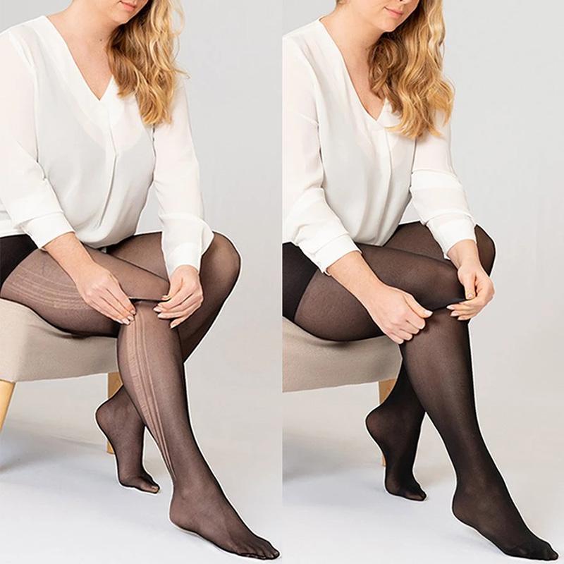 Scratch-proof shaping tights - durable comfort