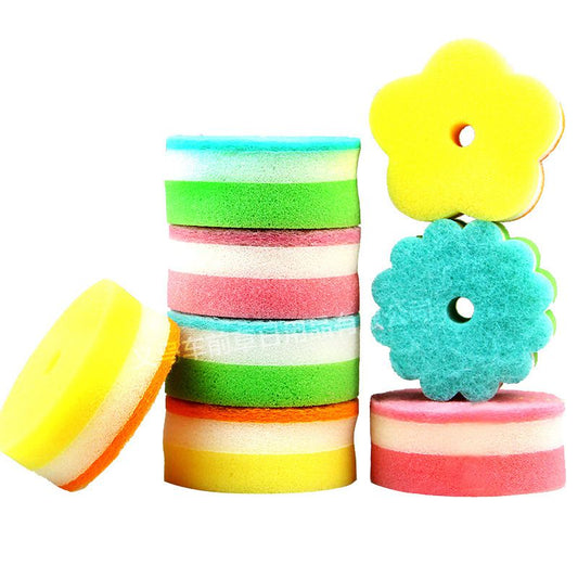 Cleaning sponge in nice colours