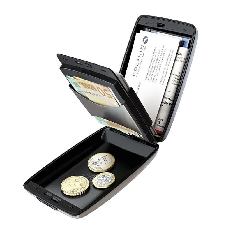 Rfid secure card holder - protection for cards and coins