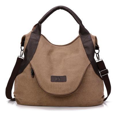 Spacious and stylish tote bag in canvas