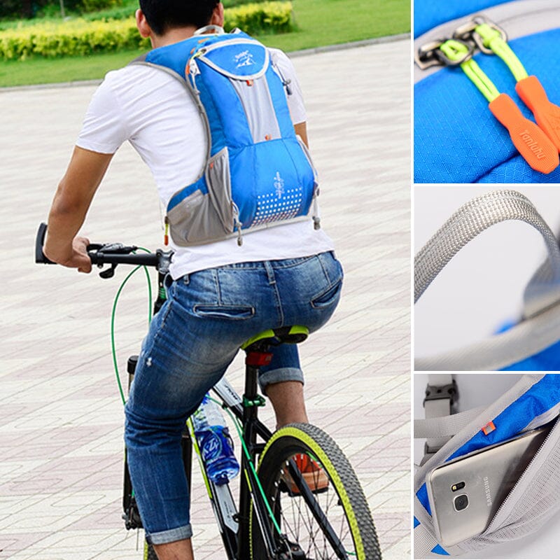 Backpack for cycling and outdoor activities