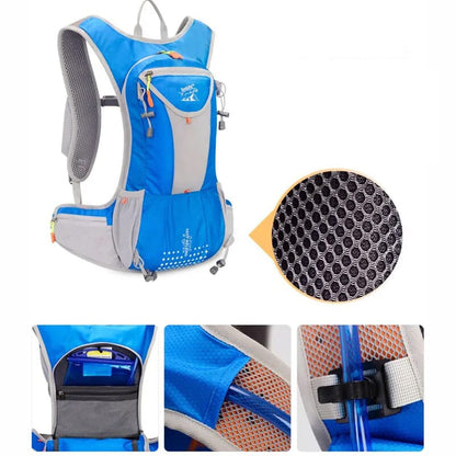 Backpack for cycling and outdoor activities