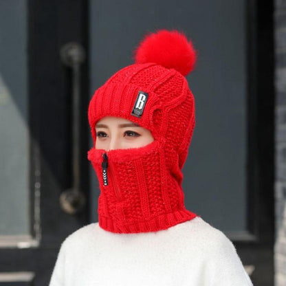 Siamese windproof winter hat - one size fits all