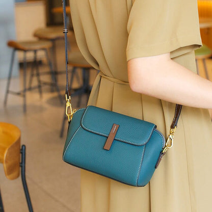 Shoulder bag in soft leather - perfect for any occasion