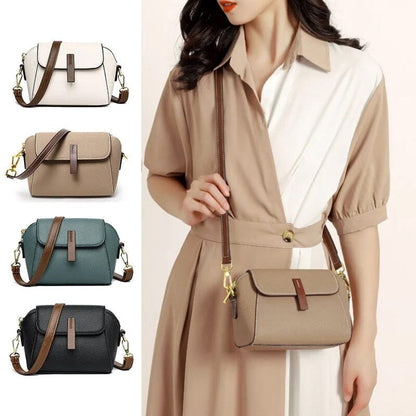 Shoulder bag in soft leather - perfect for any occasion