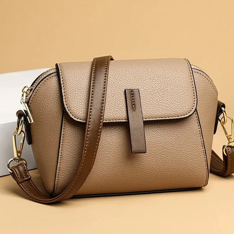 Shoulder bag in soft leather - perfect for any occasion