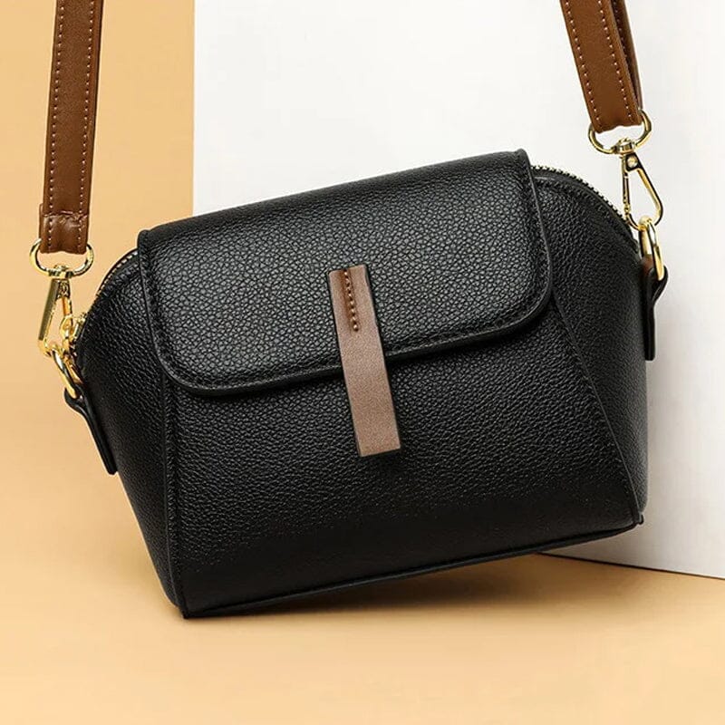 Shoulder bag in soft leather - perfect for any occasion