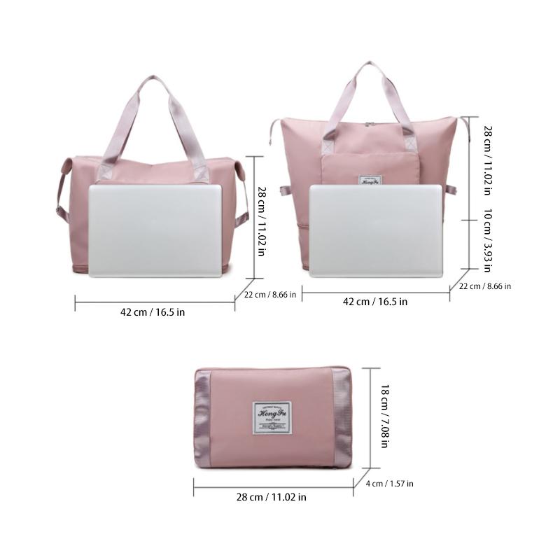 Shoulder bag with large capacity - travel-ready and space-saving