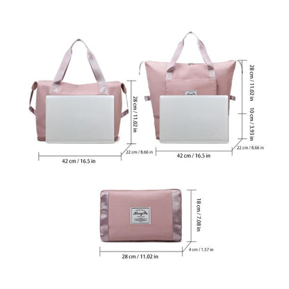 Shoulder bag with large capacity - travel-ready and space-saving