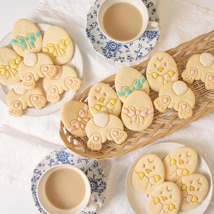 Easter-themed cookie cutters for creative baking