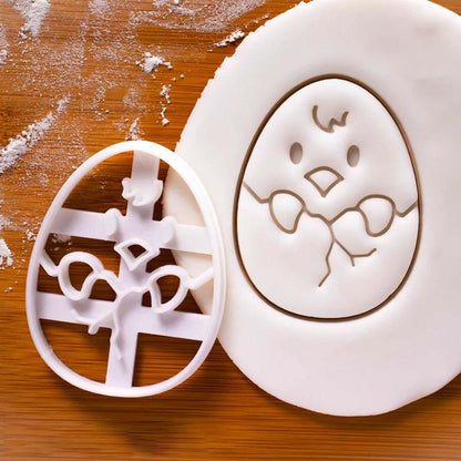 Easter-themed cookie cutters for creative baking