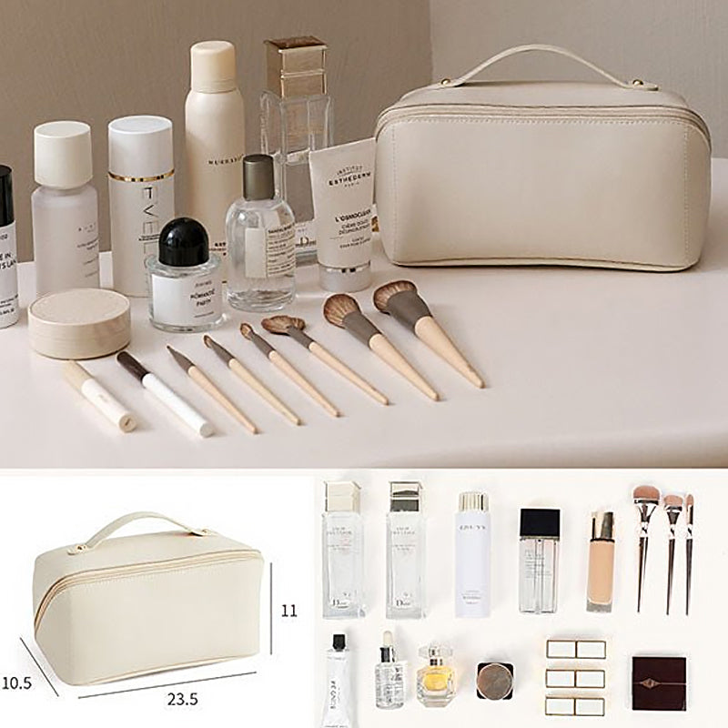 Make-up bag with large capacity for travel