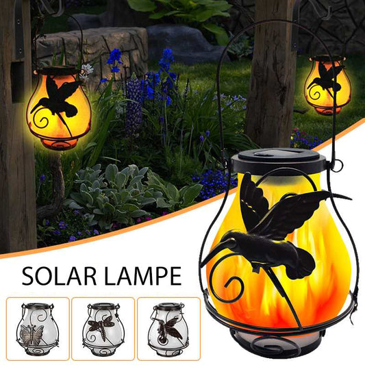 Solar-cell garden lantern - magical outdoor lighting