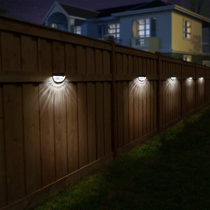 Solar powered decorative outdoor lights