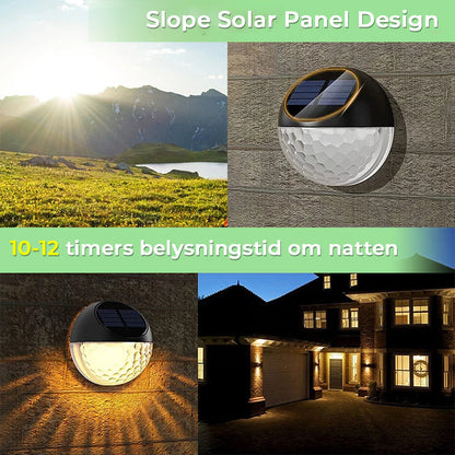 Solar powered decorative outdoor lights