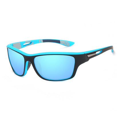 Sports sunglasses with polaroid and uv400 protection