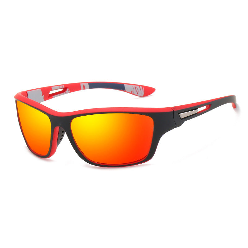 Sports sunglasses with polaroid and uv400 protection