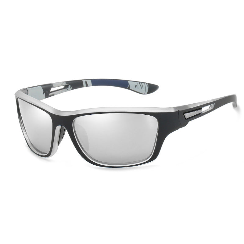 Sports sunglasses with polaroid and uv400 protection