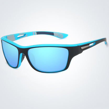 Sports sunglasses with polaroid and uv400 protection