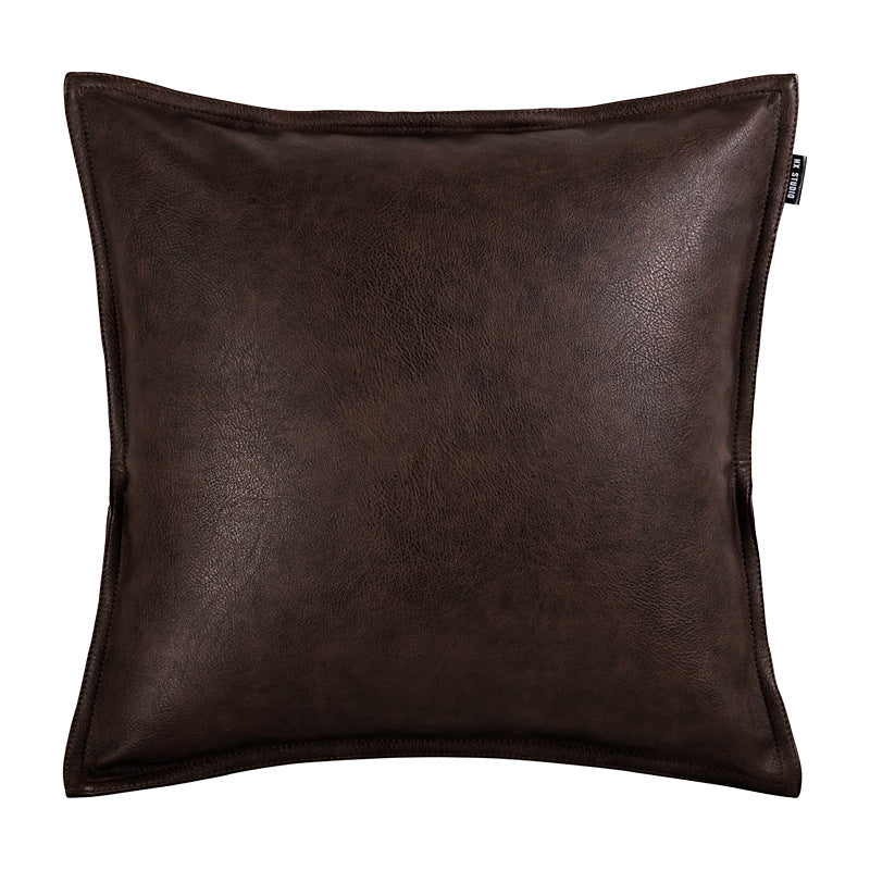 Cool cushion covers in leather