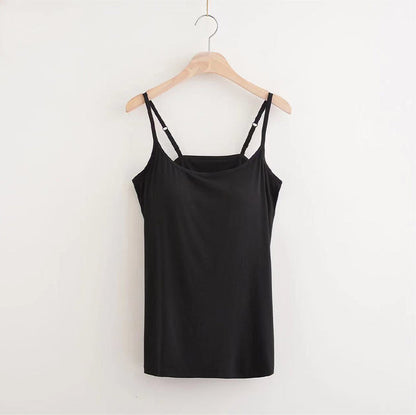 Tank top with built-in bra - comfort and style