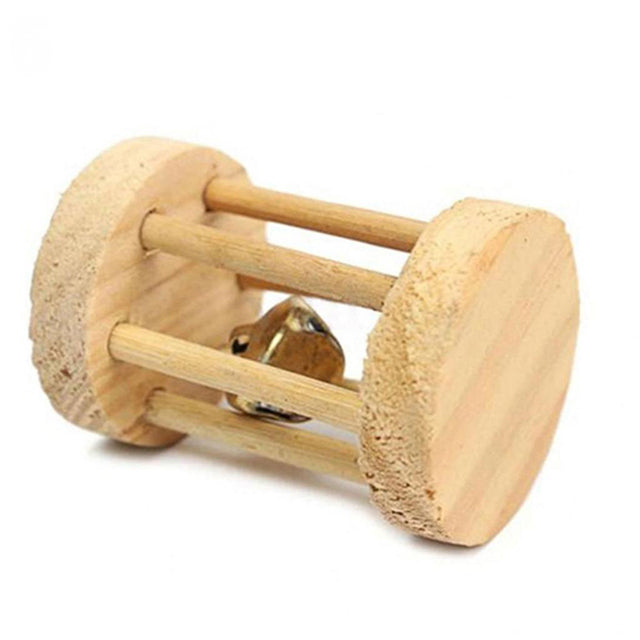 Wooden toys for small rodents