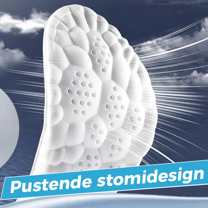 U-shaped insoles for support and comfort