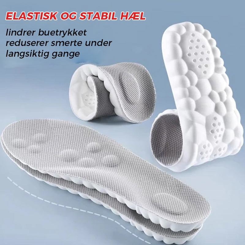 U-shaped insoles for support and comfort