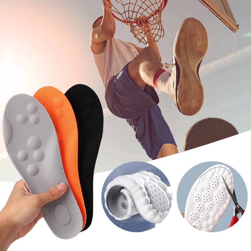 U-shaped insoles for support and comfort